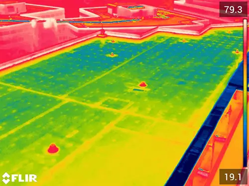 Thermal Inspection Commerical Roof, Thermal Imaging & Infrared Inspection Services Showalter Property Consultants