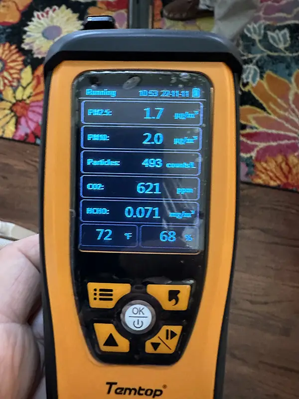 Volatile Organic Compounds&nbsp; (VOCs), inspected by Showalter Property Consultants in Maryland